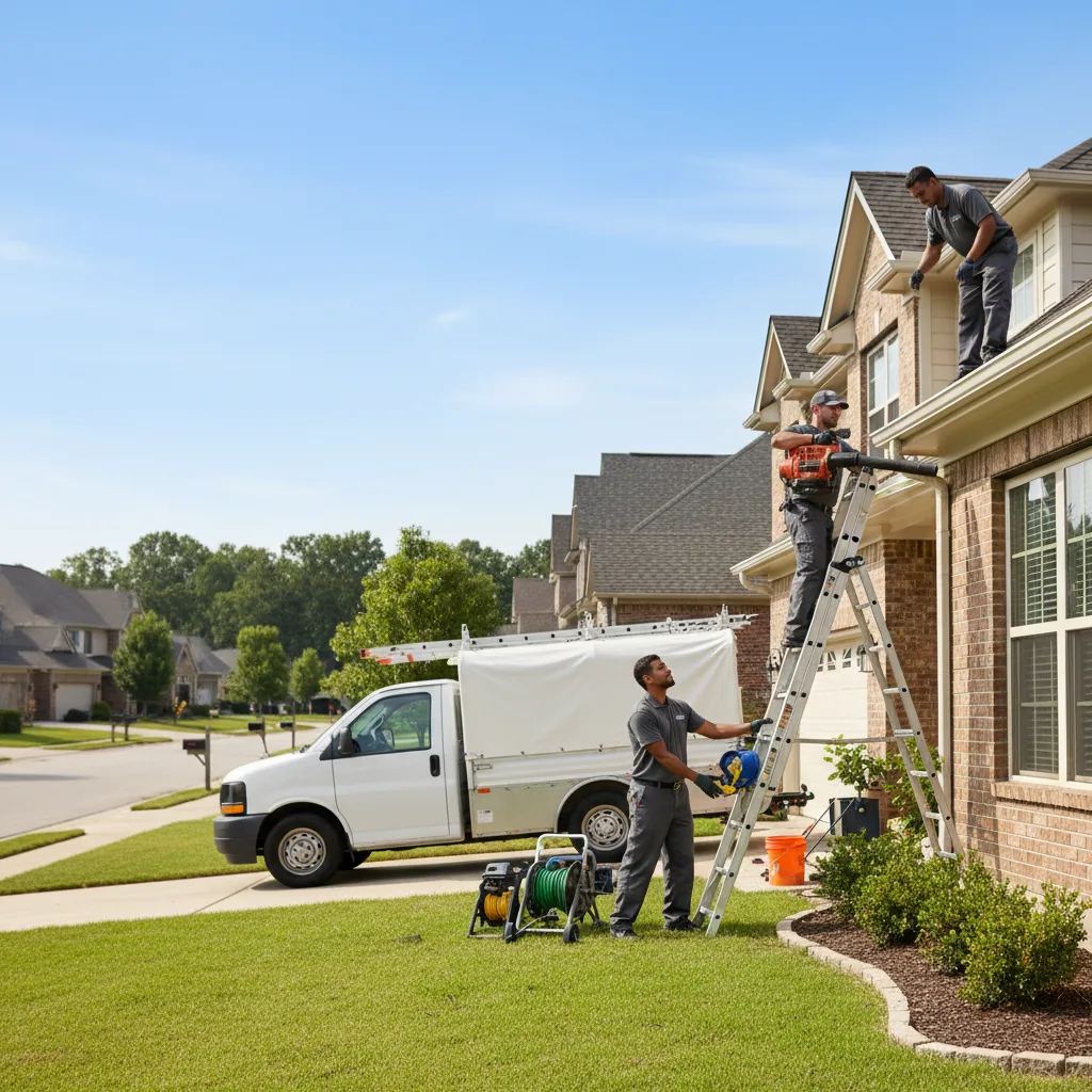 Home Gutter Service in Fortson, GA near me